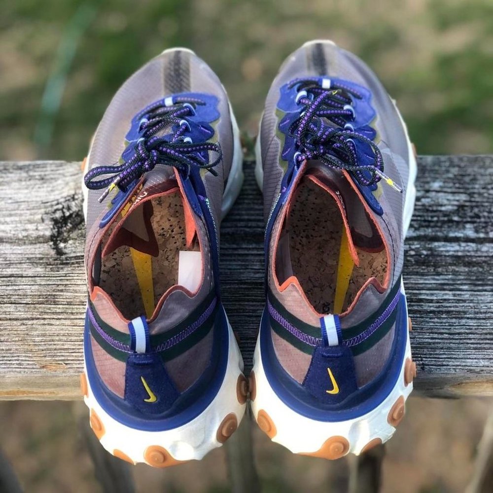 Nike React Element ‘87 ‘Dusty Peach - Picture 3 of 4